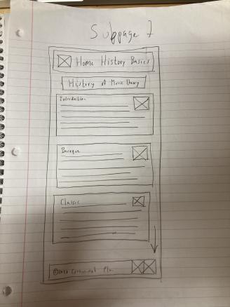 page 2 wireframe